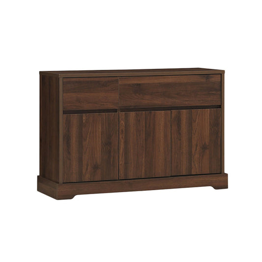 Storage Buffet Sideboard with 2 Drawers and 2 Cabinets, Walnut Sideboards Cabinets & Buffets   at Gallery Canada