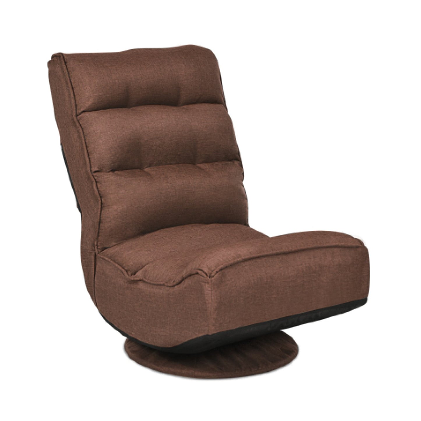 5-Position Folding Floor Gaming Chair, Rustic Brown Floor Chairs   at Gallery Canada