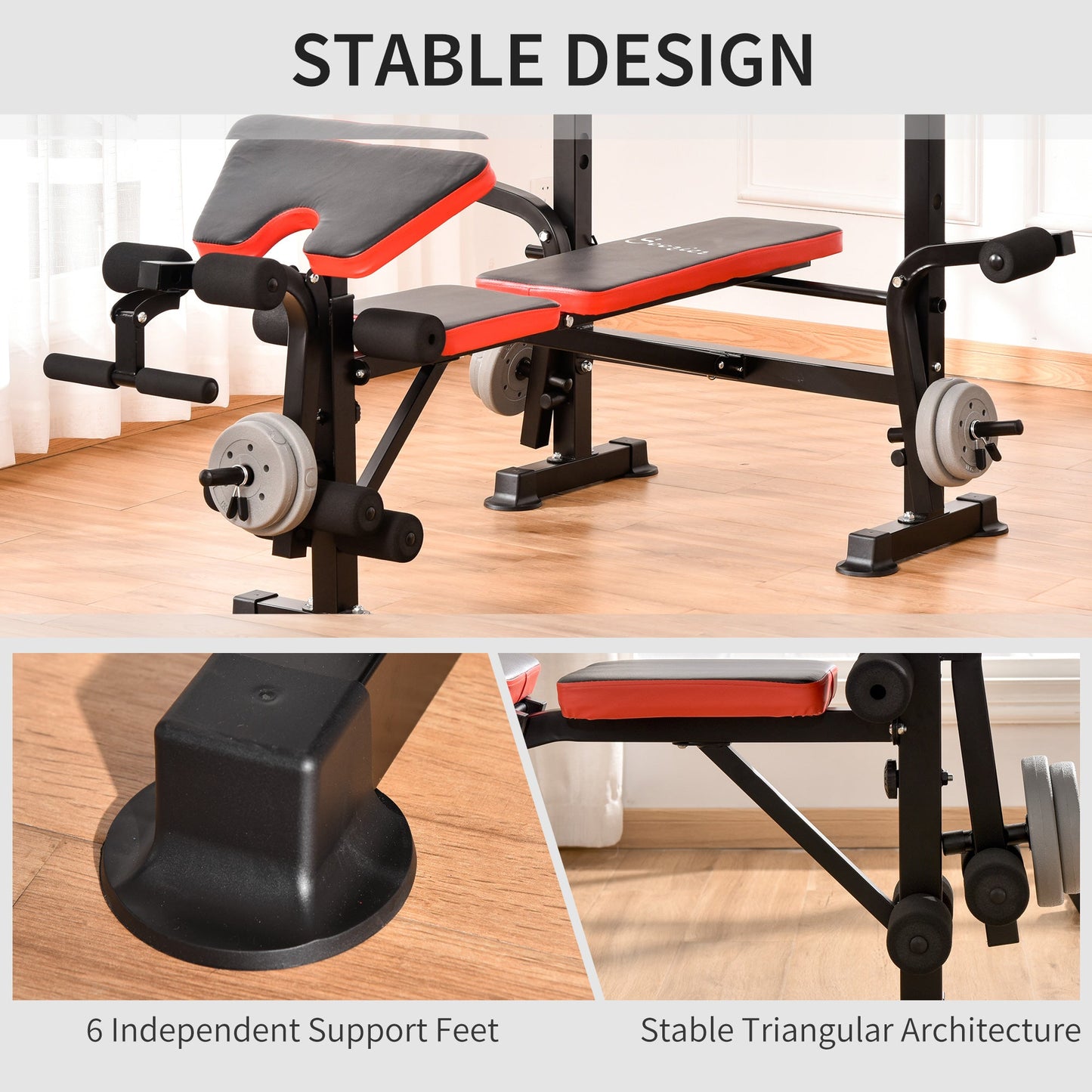 Adjustable Weight Bench for Weight Lifting and Strength Training Weight Benches   at Gallery Canada