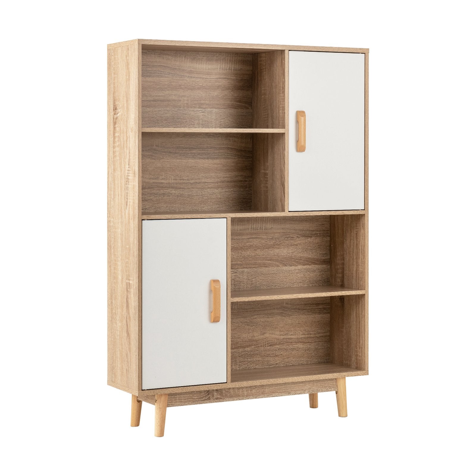 Sideboard Storage Cabinet with Door Shelf, White Cabinets & Chests   at Gallery Canada