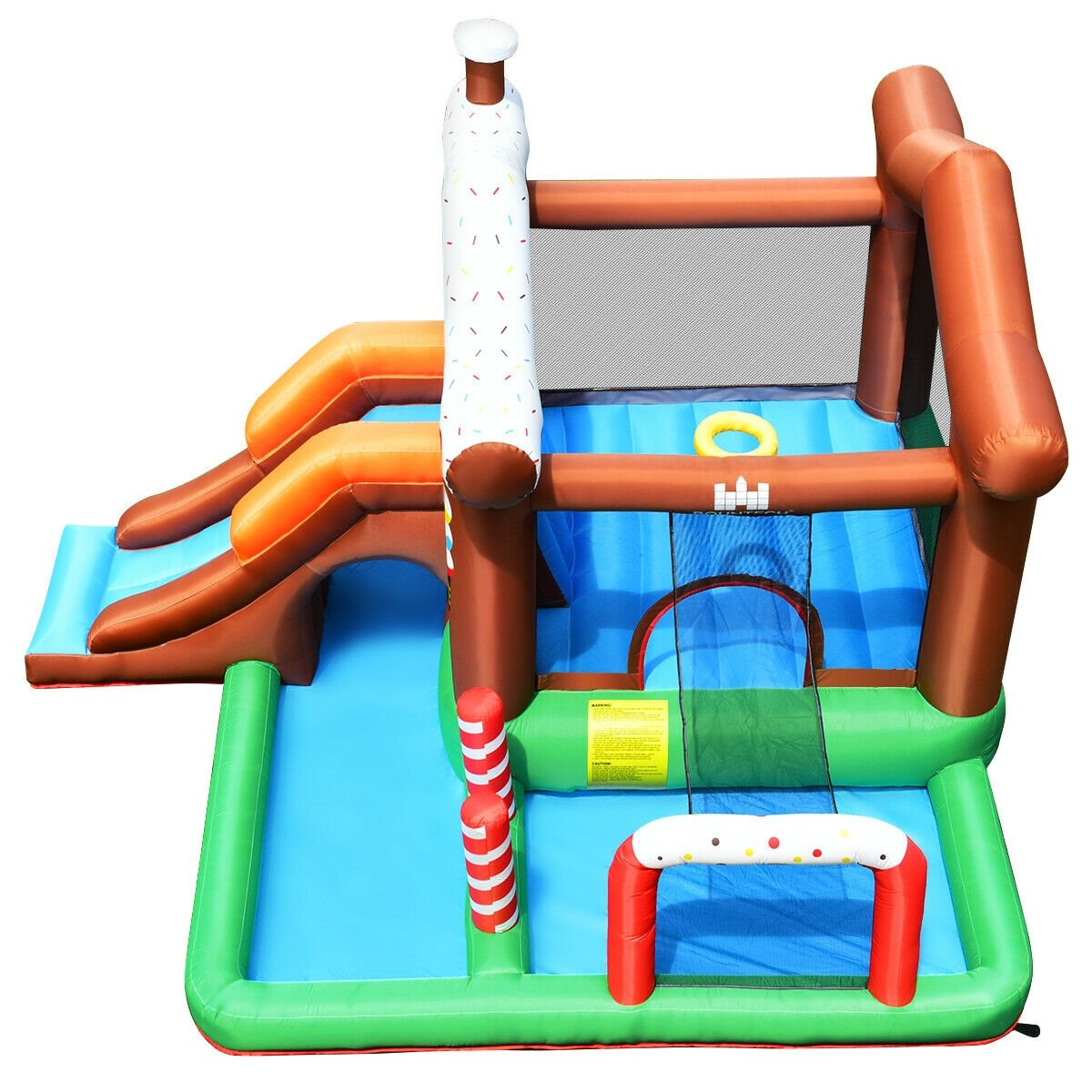 Kids Inflatable Bounce House Jumping Castle Slide Climber Bouncer Without Blower Bounce House   at Gallery Canada