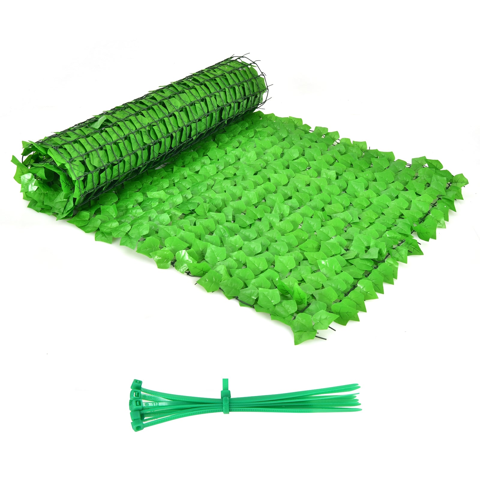 118 x 39 Inch Artificial Ivy Privacy Fence for Fence and Vine Decor, Light Green Decorative Fencing & Flooring at Gallery Canada