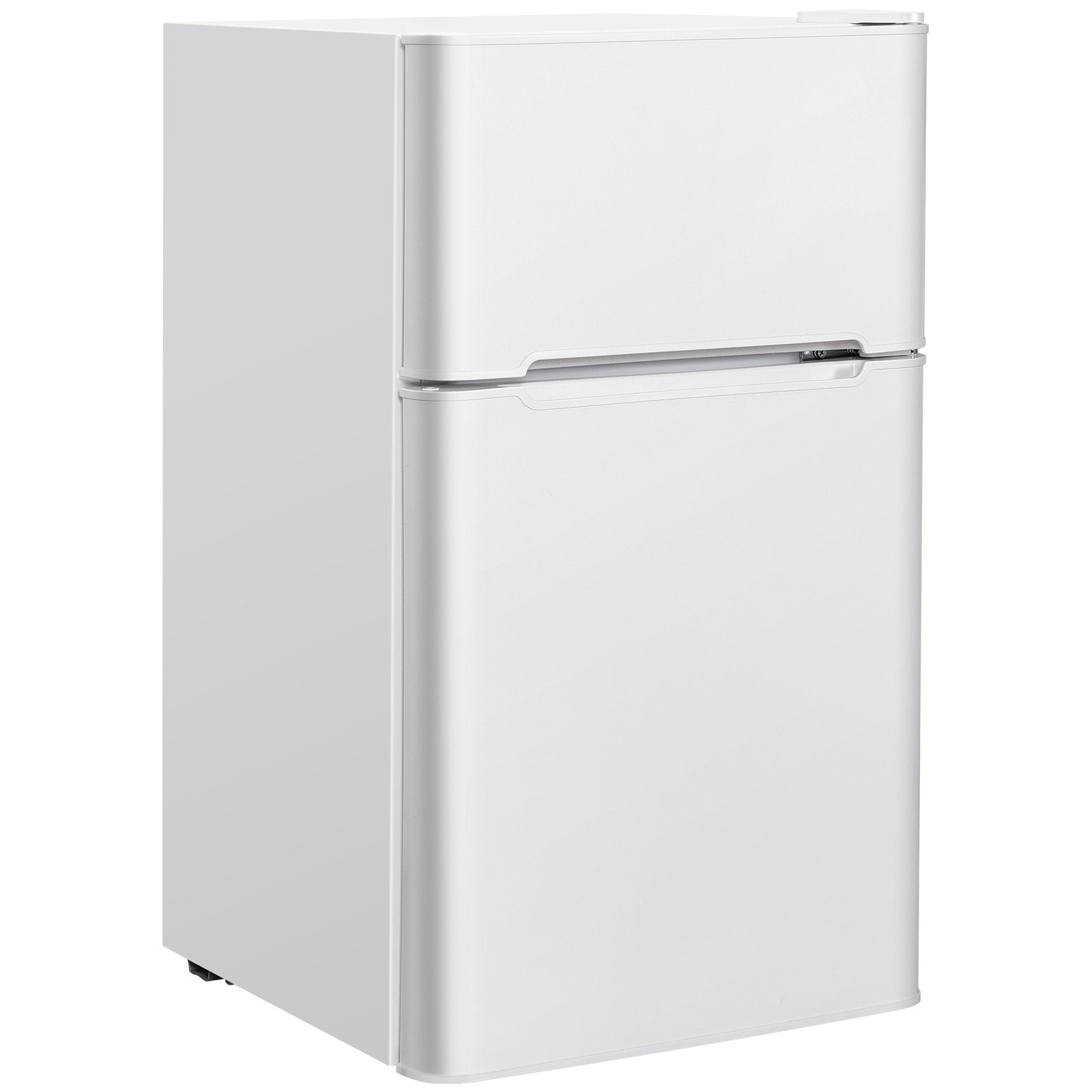 3.2 cu ft. Compact Stainless Steel Refrigerator, White Refrigerators   at Gallery Canada