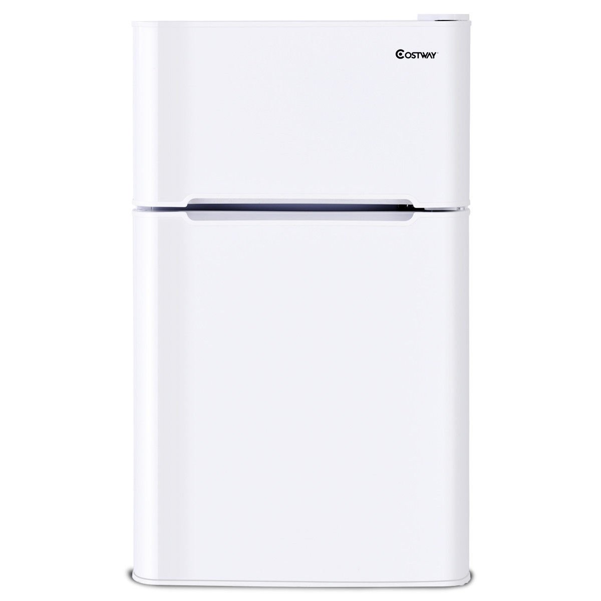 3.2 cu ft. Compact Stainless Steel Refrigerator, White Refrigerators   at Gallery Canada