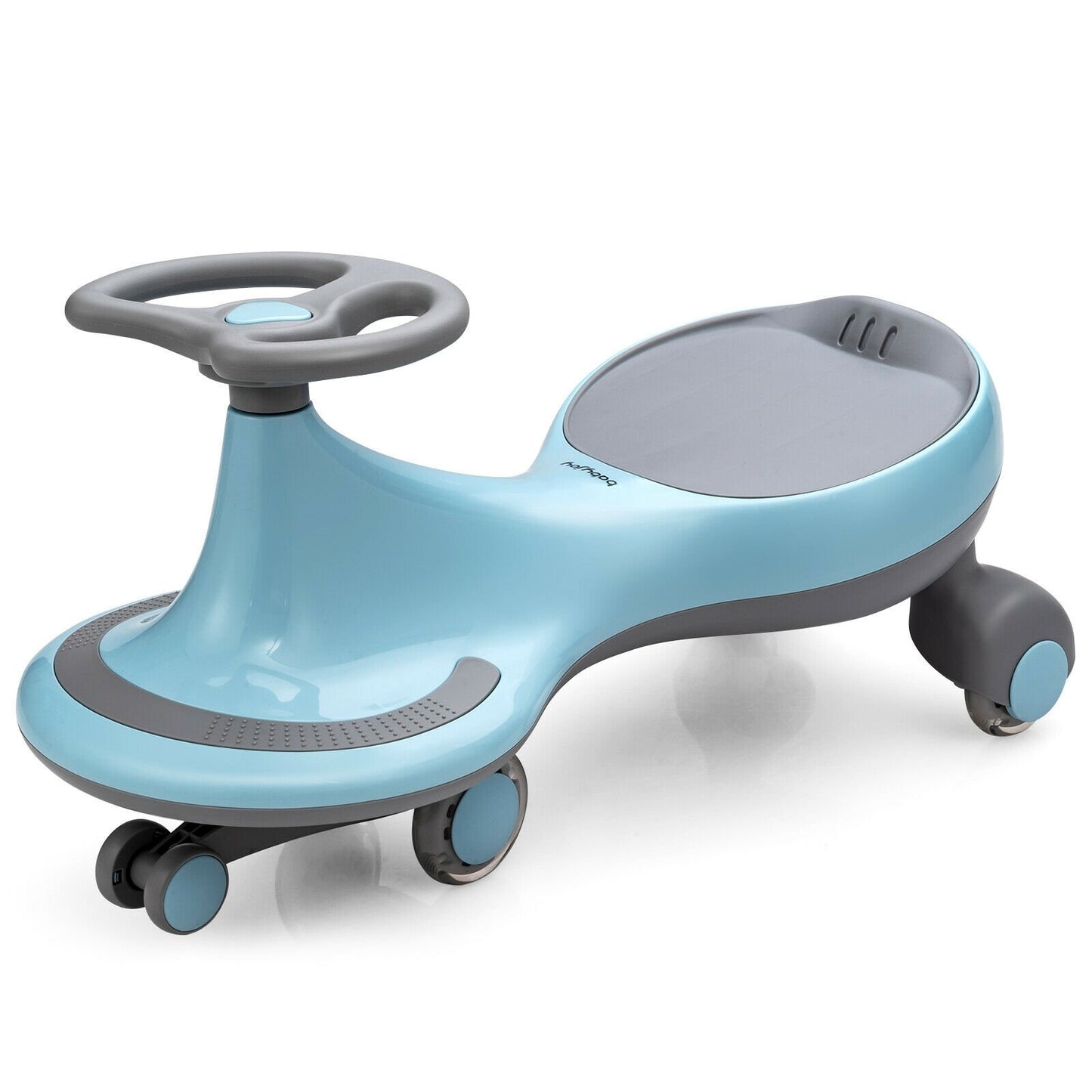 Wiggle Car Ride-on Toy with Flashing Wheels, Blue Push & Pedal Ride On Toys   at Gallery Canada