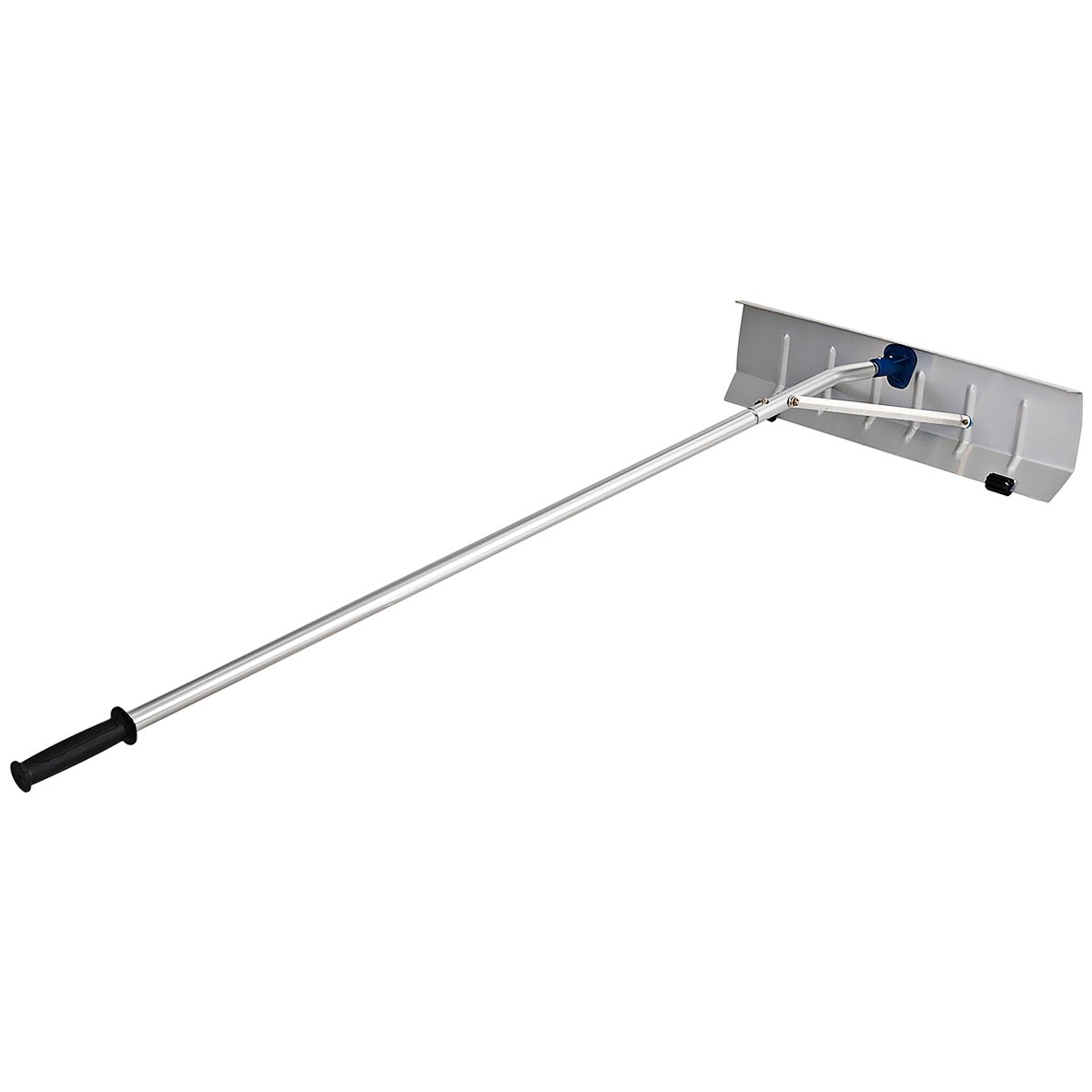 5-20 Feet Extendable Aluminum Snow Roof Rake with Wheels Handle, Silver Snow Removal   at Gallery Canada