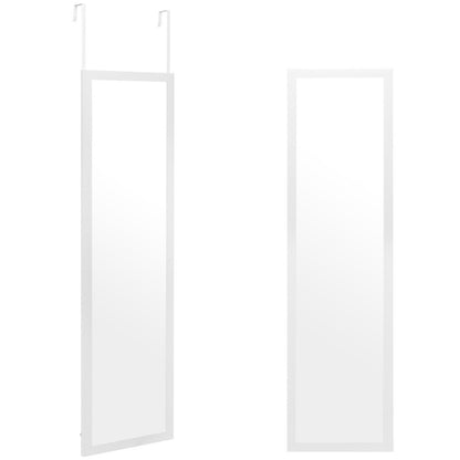 43 x 15 Inch Wall Mounted Frameless Full Length Mirror, Transparent - Gallery Canada