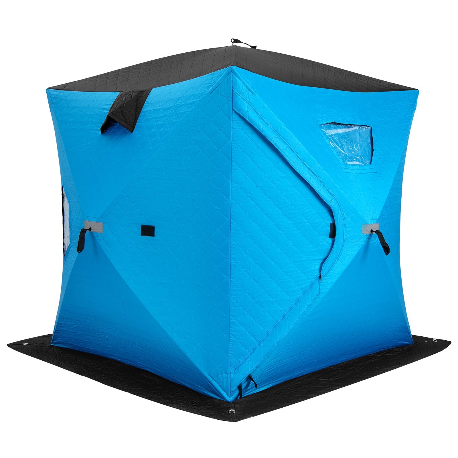 Portable 2 Person Ice Shanty with Cotton Padded Walls, Blue Tents   at Gallery Canada