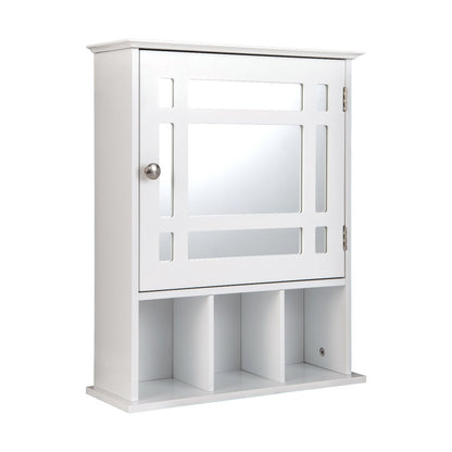 Wall Mounted and Mirrored Bathroom Cabinet, White Wall Cabinets   at Gallery Canada