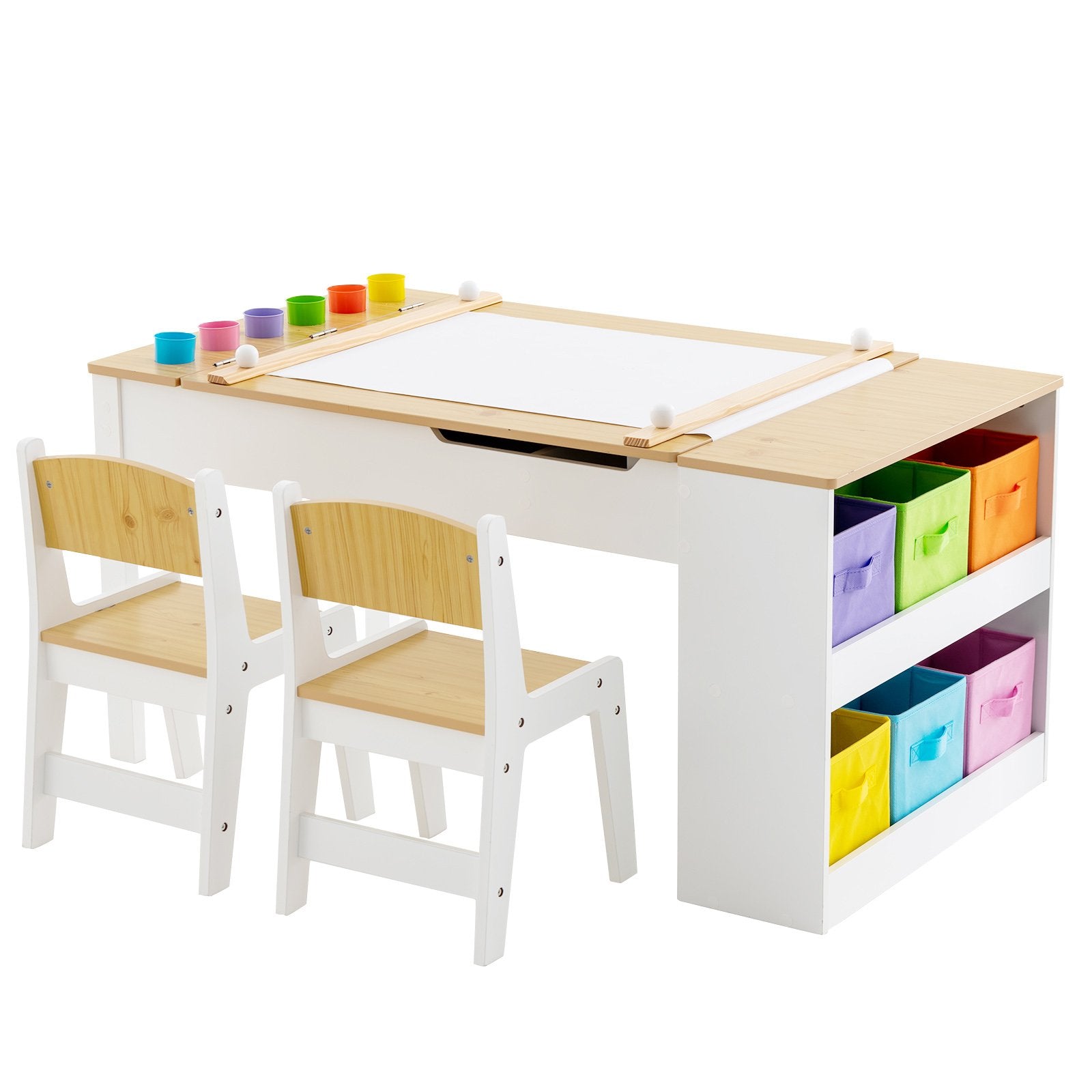 Children Art Activity Table and Drawing Table, Natural Kids Table & Chair Sets   at Gallery Canada