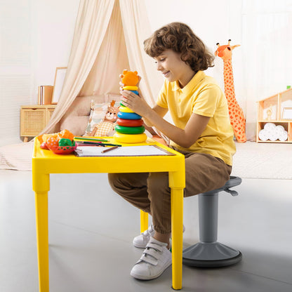 Adjustable-Height Wobble Chair Active Learning Stool for Office Stand Up Desk, Gray Kneeling Chiars   at Gallery Canada