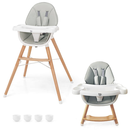 Baby High Chair with Dishwasher Safe Tray, Gray High Chairs   at Gallery Canada