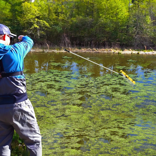 Floating Weed Lake Rake 36” Aquatic Pond Weed Cutter with Foam Floats - Gallery Canada