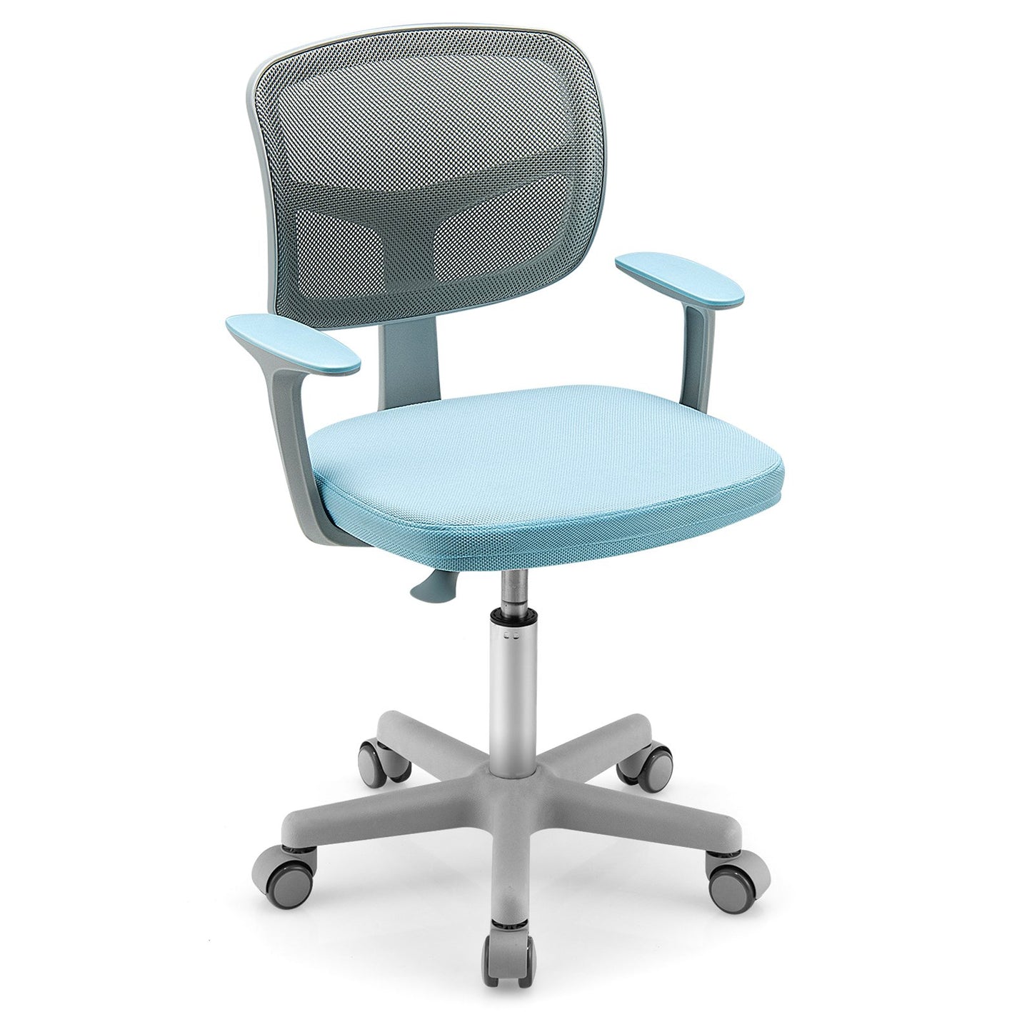 Adjustable Desk Chair with Auto Brake Casters for Kids, Blue Kids Chairs & Seating   at Gallery Canada