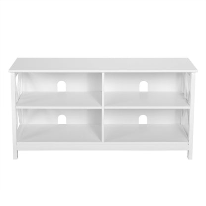 Wooden TV Stand Entertainment Media Center, White Entertainment Centers & TV Stands   at Gallery Canada