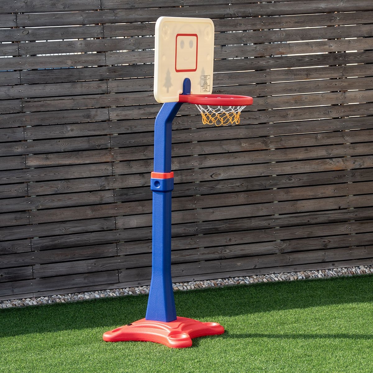 Kids Adjustable Height Basketball Hoop Stand, Multicolor Toy Sports   at Gallery Canada