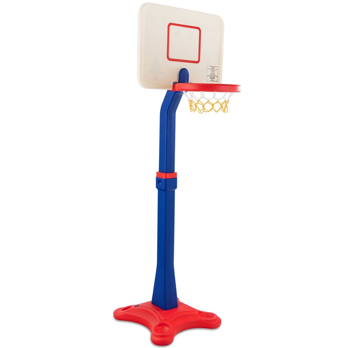 Kids Adjustable Height Basketball Hoop Stand, Multicolor Toy Sports   at Gallery Canada