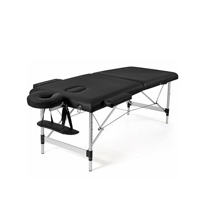 84 Inch L Portable Adjustable Massage Bed with Carry Case for Facial Salon Spa, Black Spa & Salon   at Gallery Canada