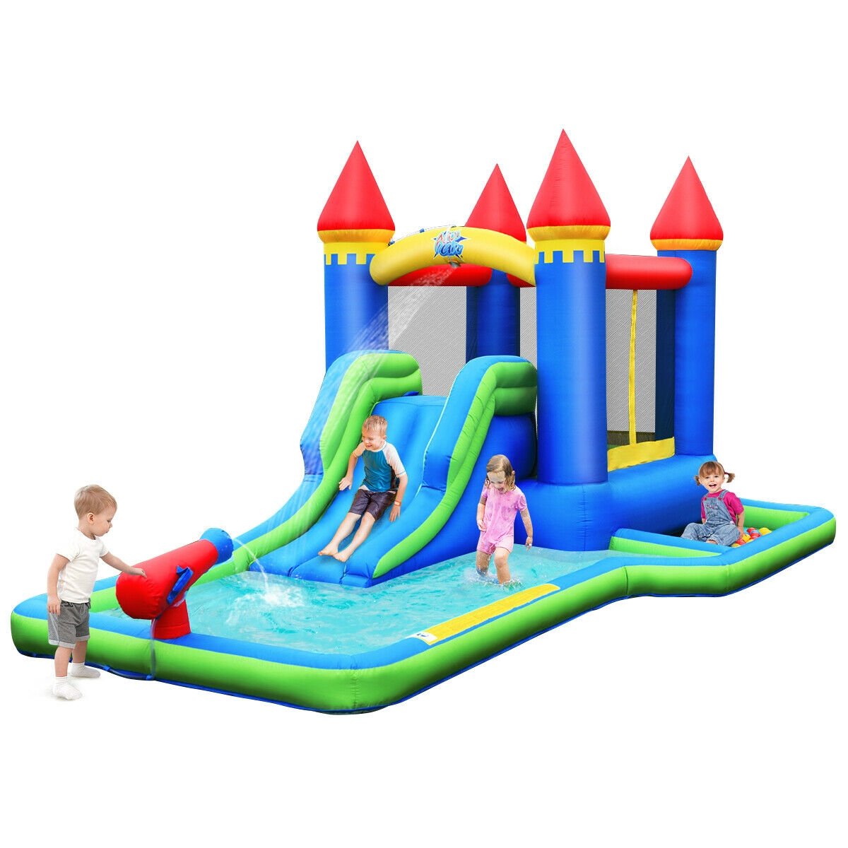 Kids Inflatable Bounce House Water Slide without Blower Bounce House   at Gallery Canada