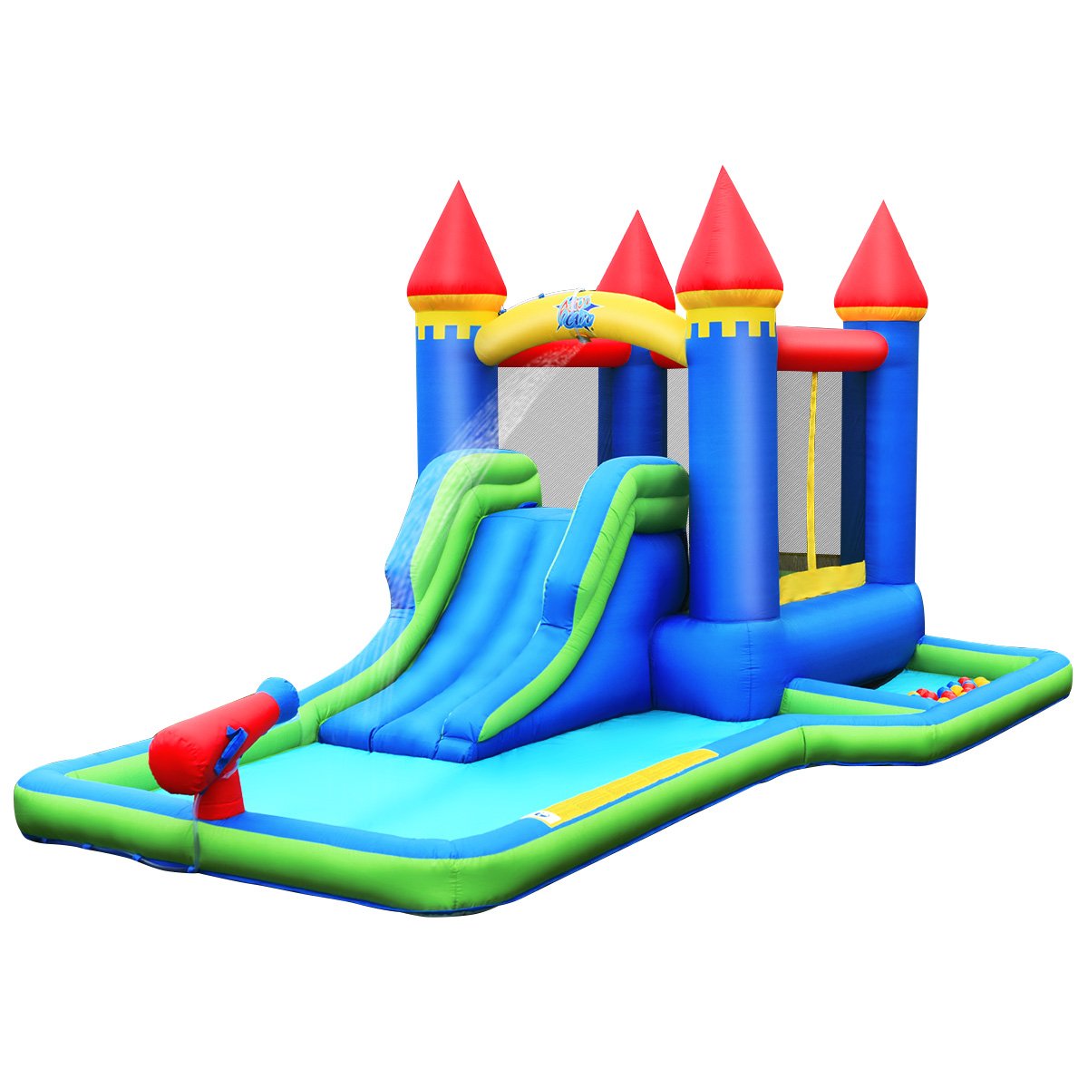 Kids Inflatable Bounce House Water Slide without Blower Bounce House   at Gallery Canada