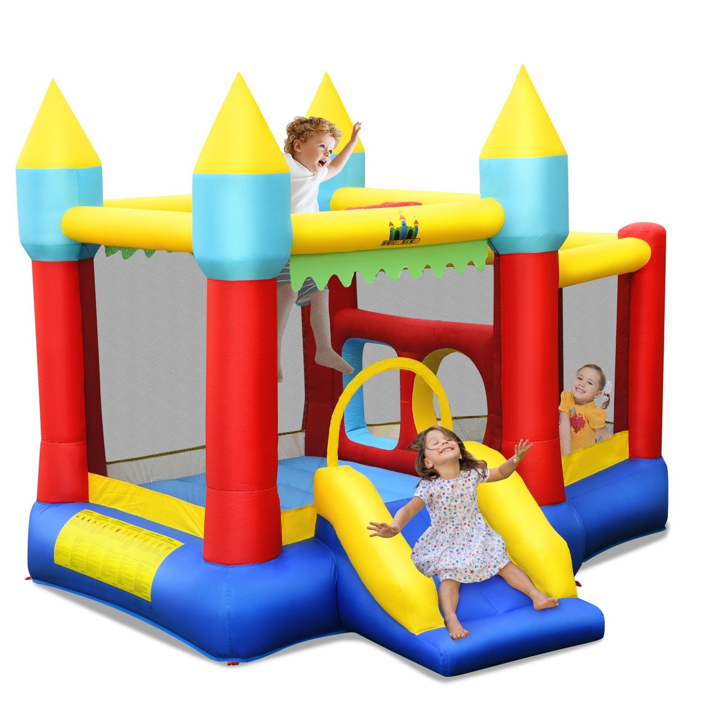 Inflatable Bounce Slide Jumping Castle Without Blower Bounce House   at Gallery Canada