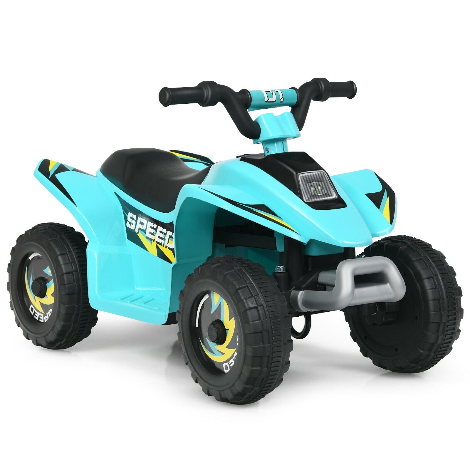 6V Kids Electric ATV 4 Wheels Ride-On Toy , Blue Powered Ride On Toys   at Gallery Canada