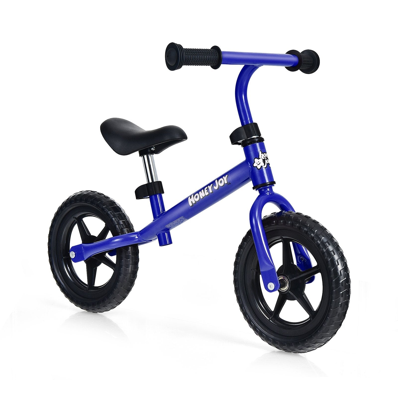 Kids No Pedal Balance Bike with Adjustable Handlebar and Seat, Blue Balance Bikes   at Gallery Canada