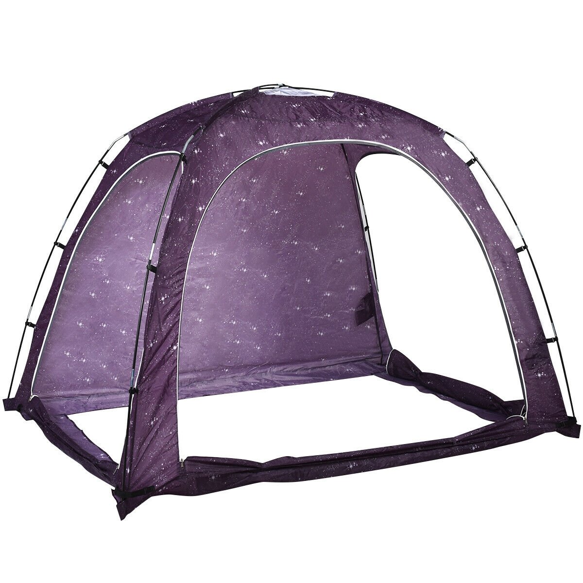 Portable Indoor Privacy Play Tent with Carry Bag for Kids and Adult, Purple - Gallery Canada