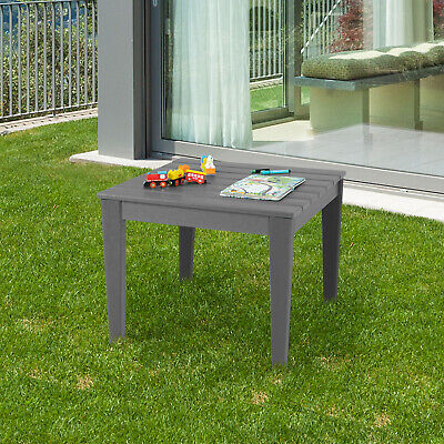 25.5 Inch Square Kids Activity Play Table, Gray - Gallery Canada