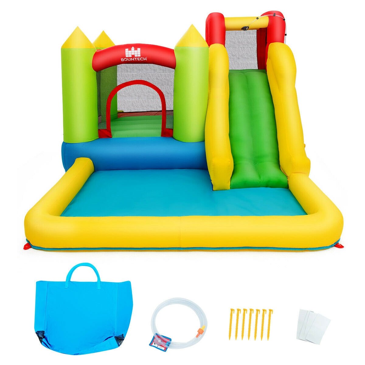 Inflatable Bounce House Water Slide Jump Bouncer without Blower Bounce House   at Gallery Canada