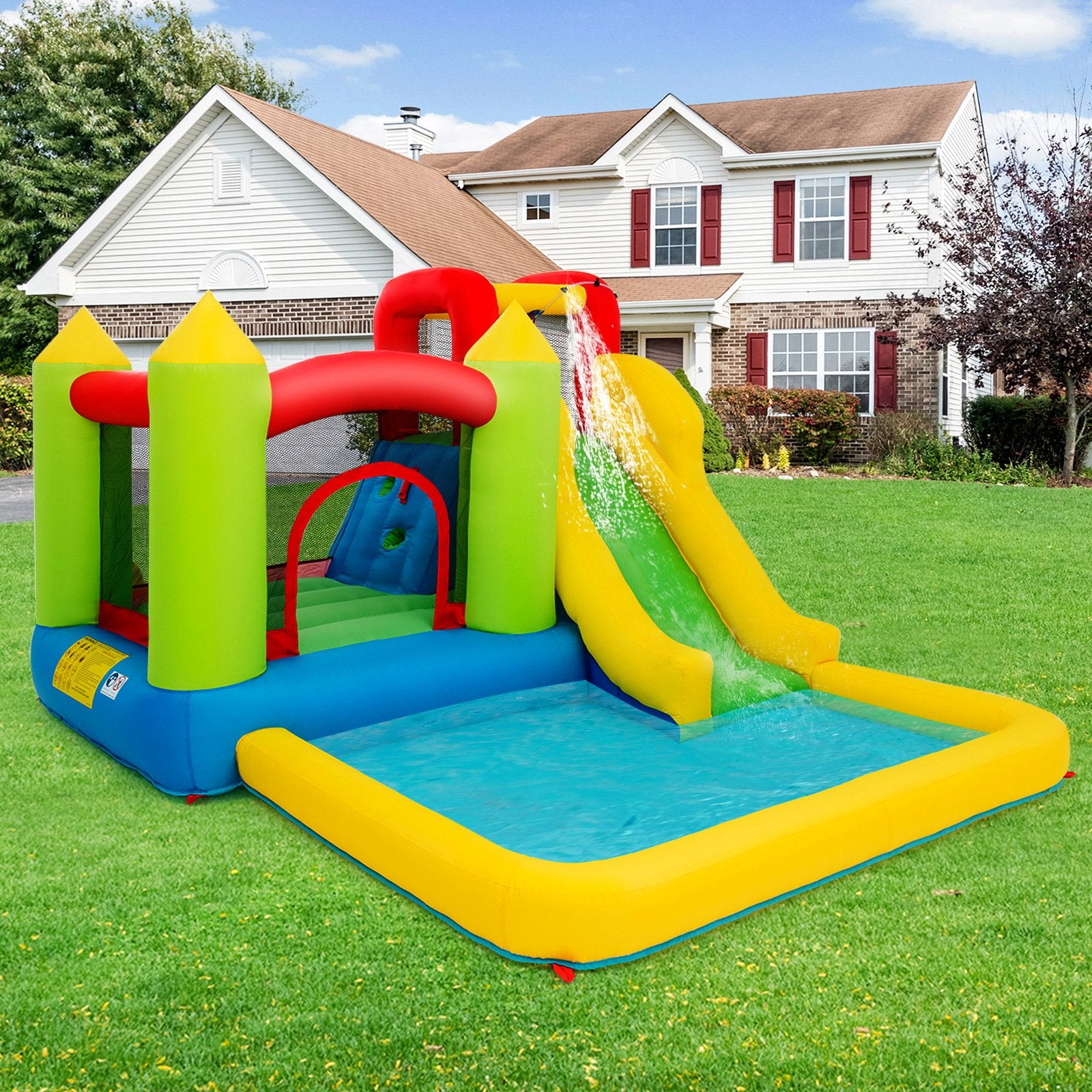 Outdoor Inflatable Bounce House with 480 W Blower Bounce House   at Gallery Canada