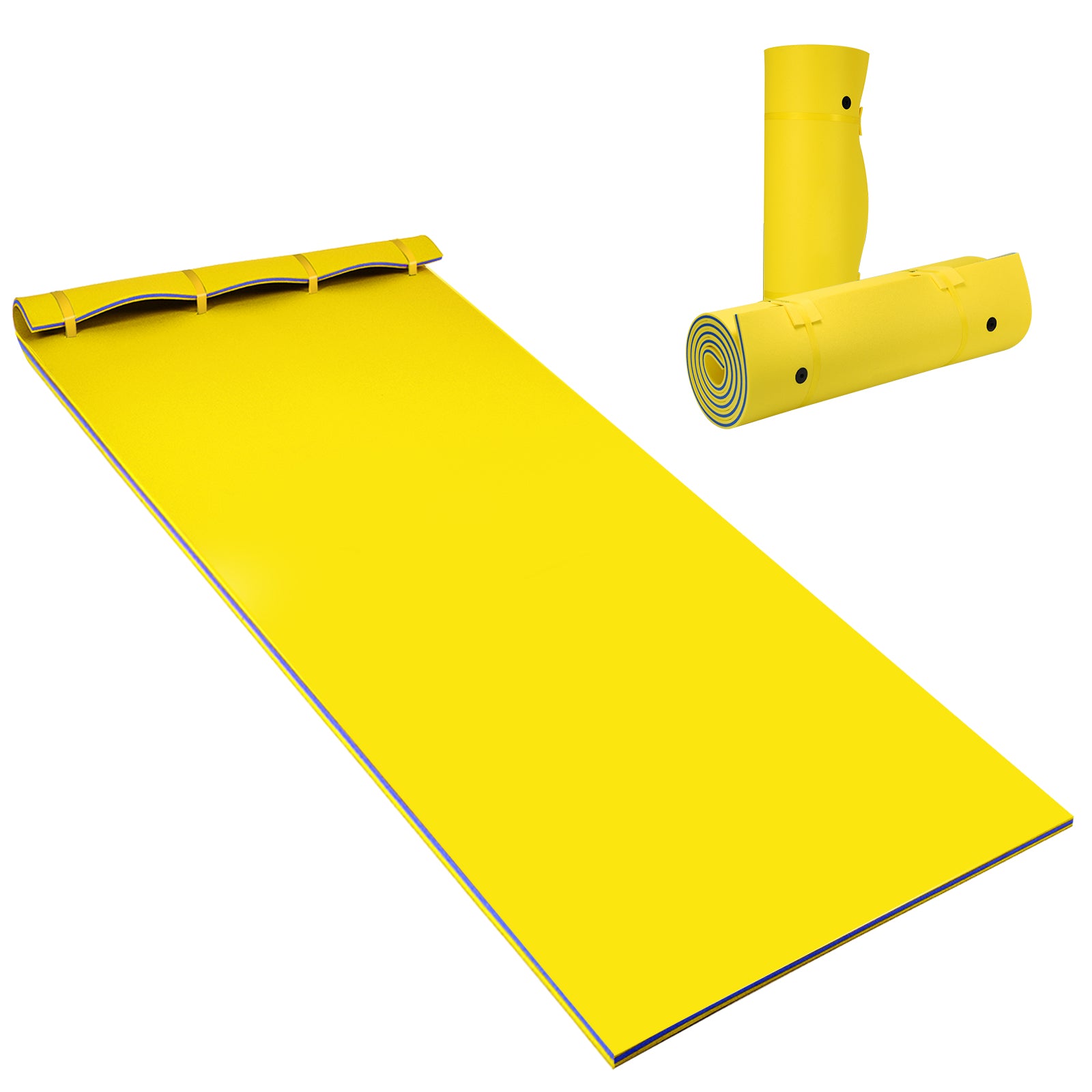 3 Layer Floating Water Pad Foam Mat, Yellow Swimming at Gallery Canada