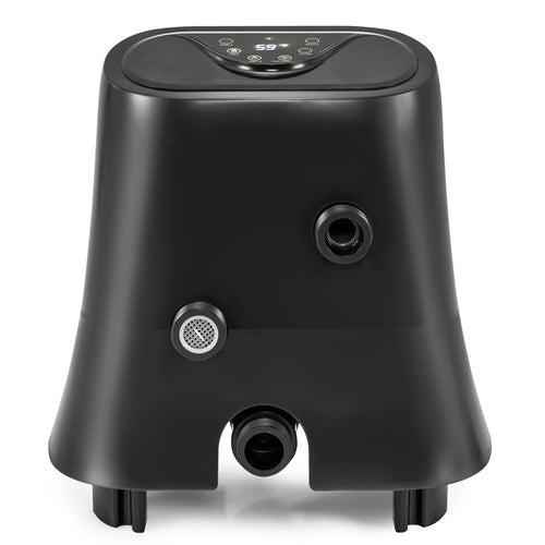1350W Electric Heater Pump with Touch Panel and LED Display, Black