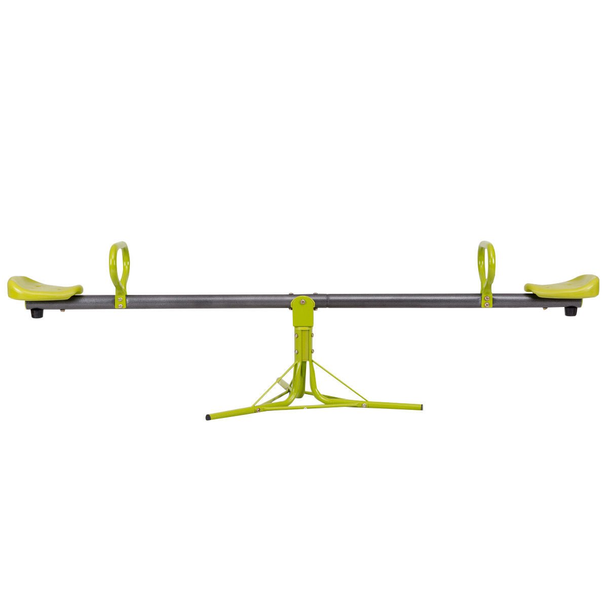 Kids Seesaw Swivel Children Teeter Totter Outdoor Play Set for 2 Children, Green Seesaws   at Gallery Canada