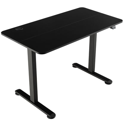 Electric Standing Desk Adjustable Stand up Computer Desk Anti-collision, Black - Gallery Canada