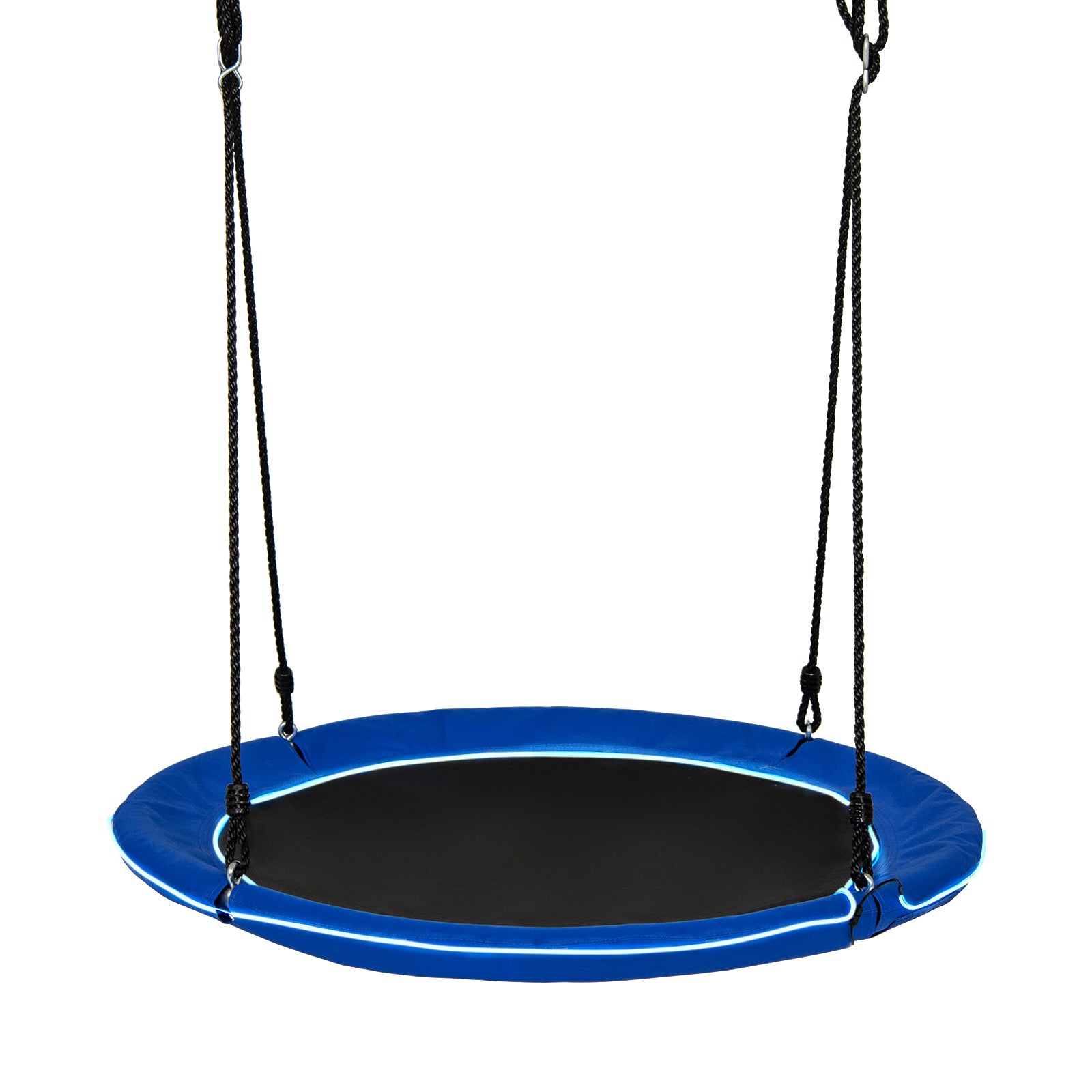 40 Inches Saucer Tree Swing for Kids and Adults, Navy Swing & Playsets at Gallery Canada