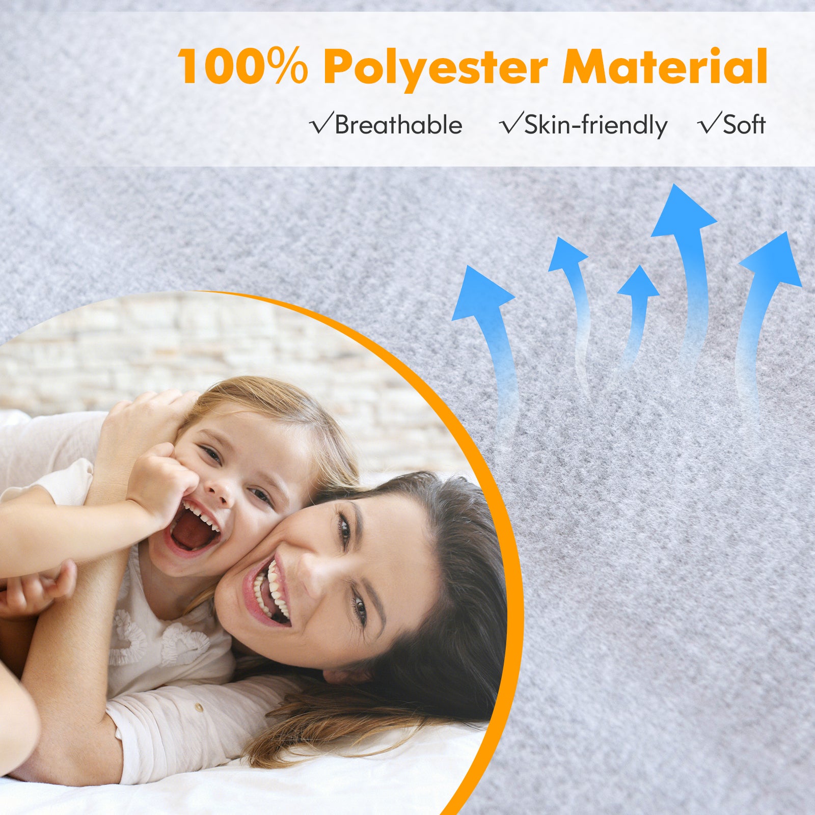 Safe Electric Heated Mattress Pad with 4 Size 8 Temperature 10-Hour Timer-Queen size Mattresses   at Gallery Canada