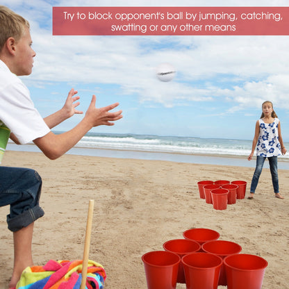 Yard Pong Giant Pong Game Set with Carry Bag Lawn Games   at Gallery Canada