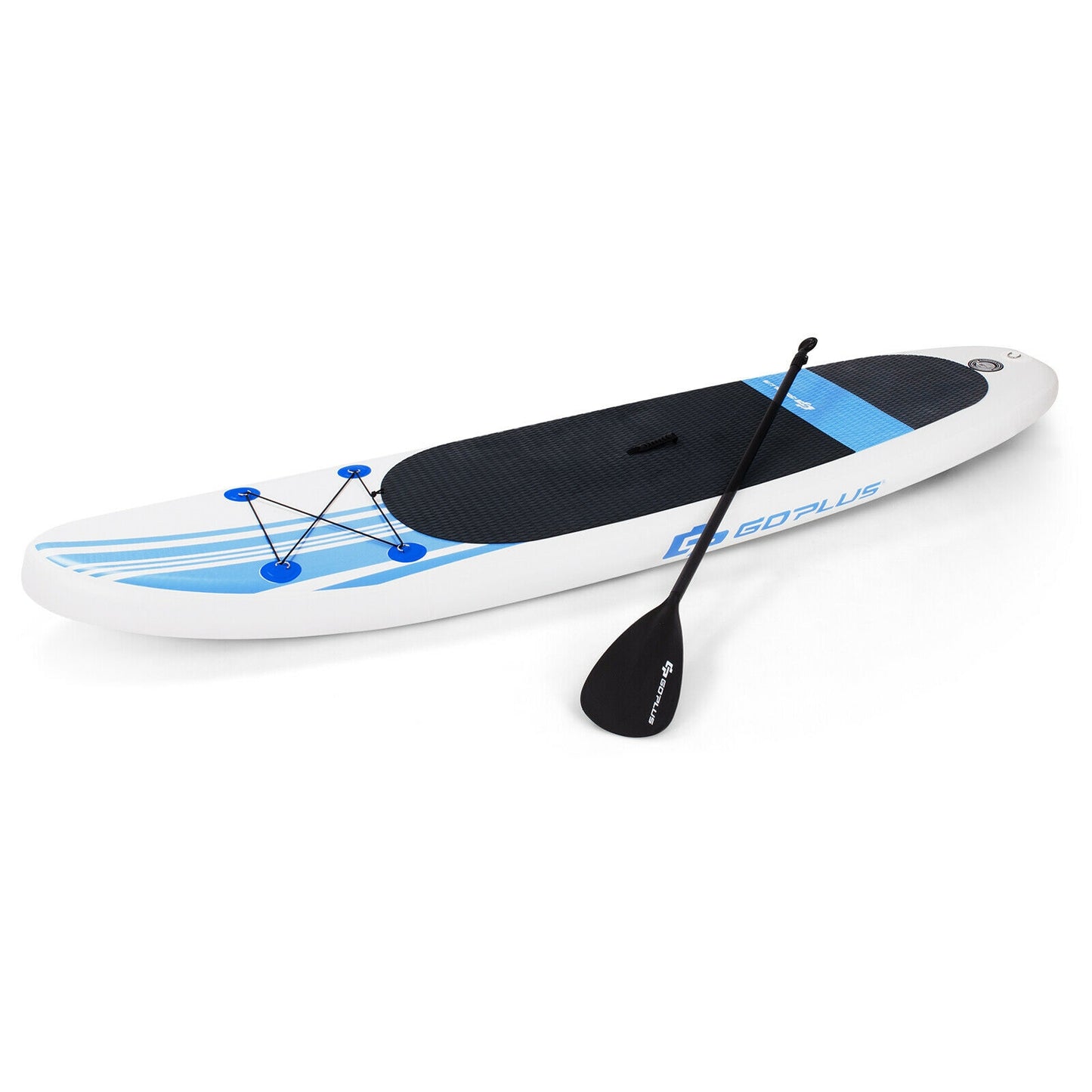 10 Feet Inflatable Stand Up Paddle Board with Carry Bag, Multicolor Surfing at Gallery Canada