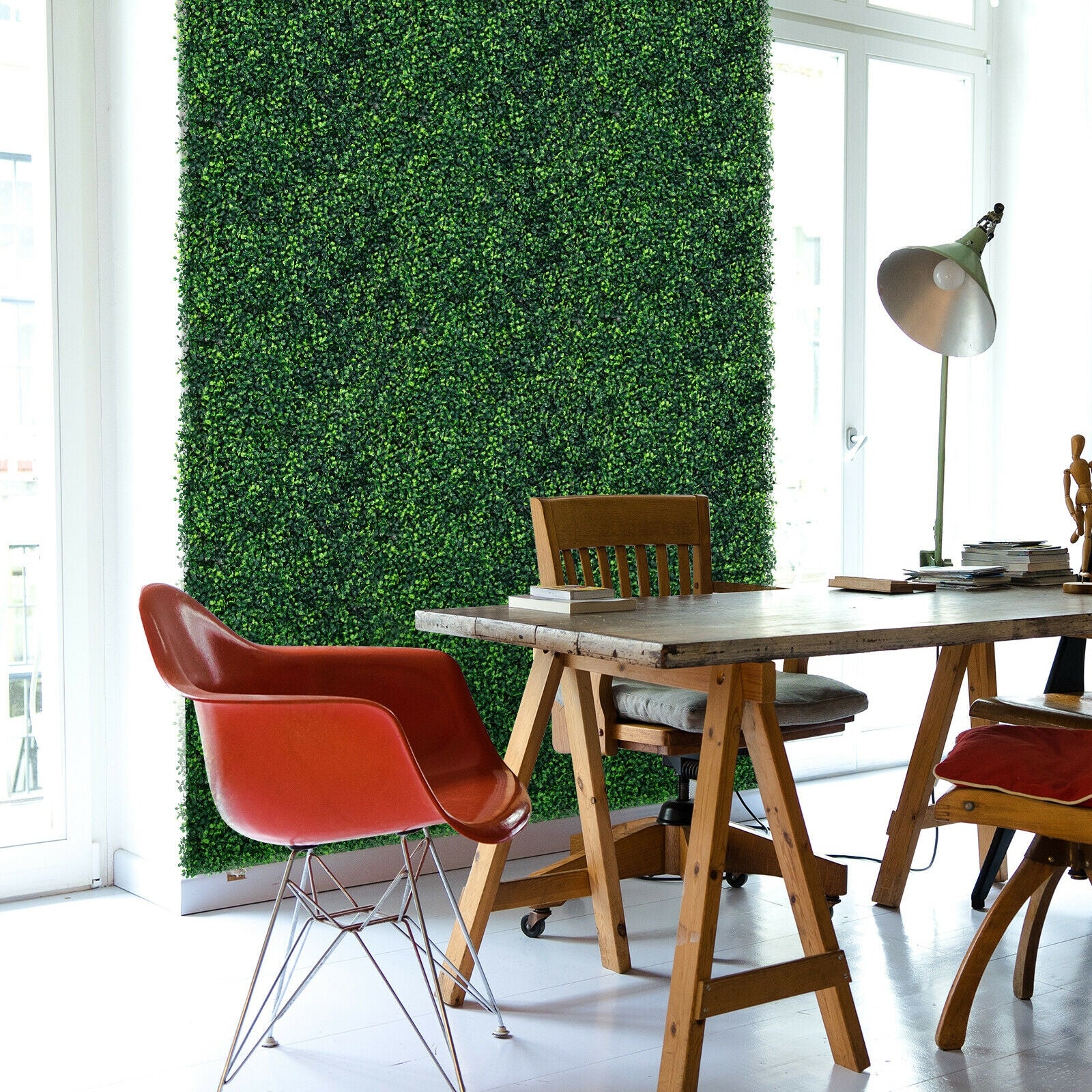 12 Pieces Artificial Boxwood Panels for Wedding Decor Fence Backdrop, Green Decorative Fencing & Flooring at Gallery Canada