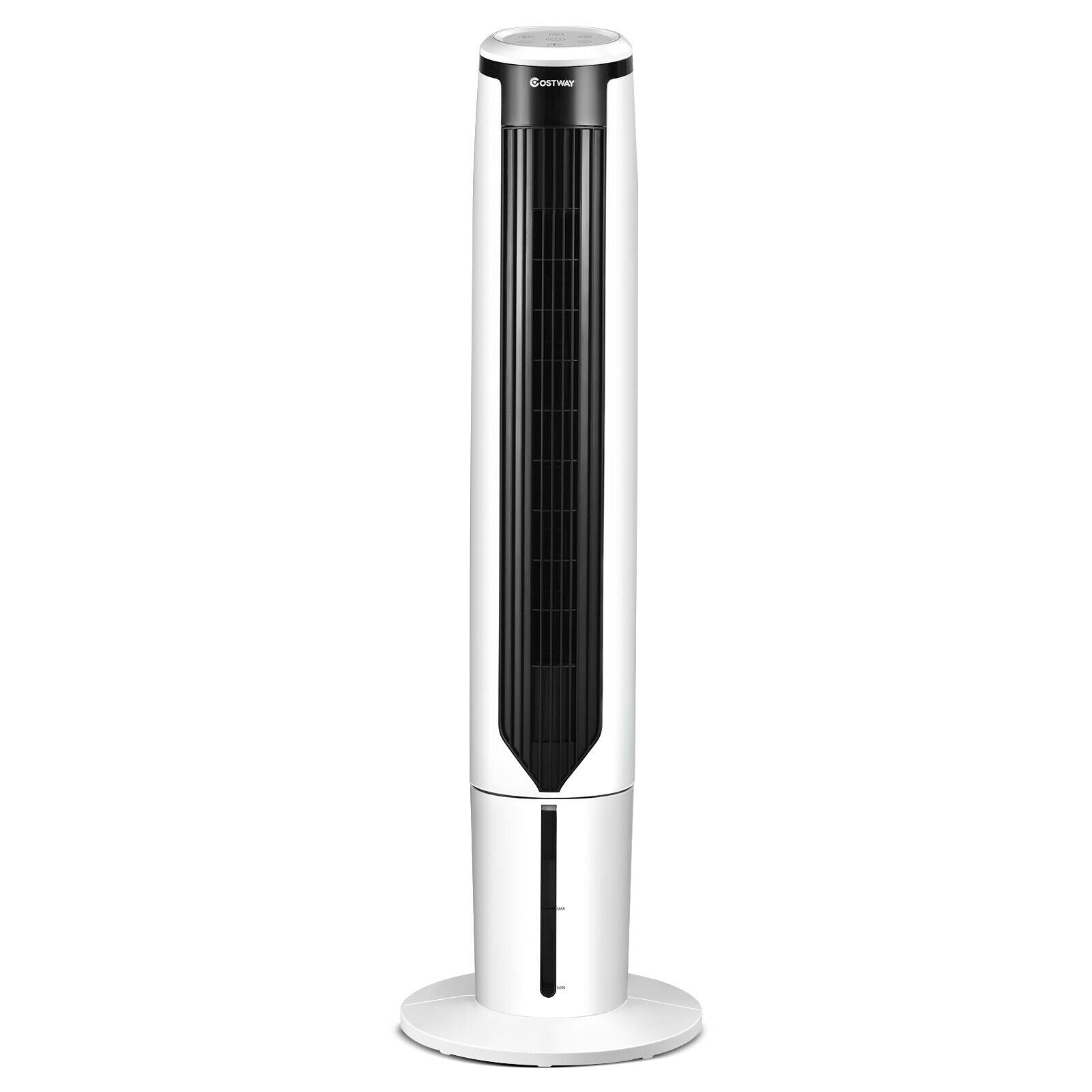 41 Inches Evaporative Air Cooler with 3 Modes and 3 Speeds, White Air Coolers at Gallery Canada
