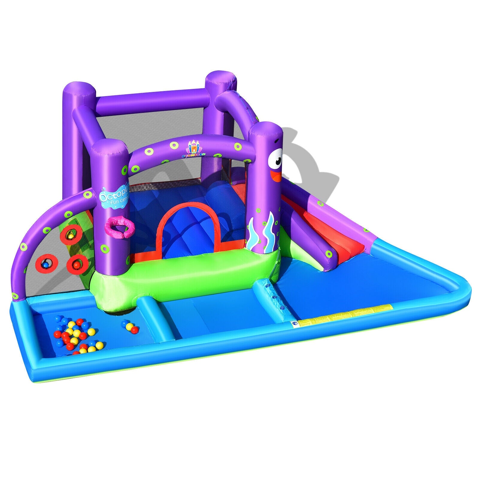 Inflatable Water Slide Castle without Blower Bounce House at Gallery Canada