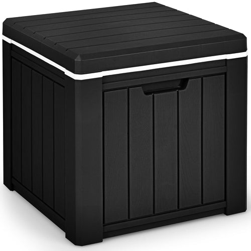 10 Gallon Storage Cooler for Picnic and Outdoor Activities, Black