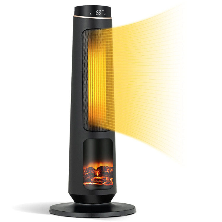 1500W PTC Fast Heating Space Heater for Indoor Use, Black Space Heaters at Gallery Canada