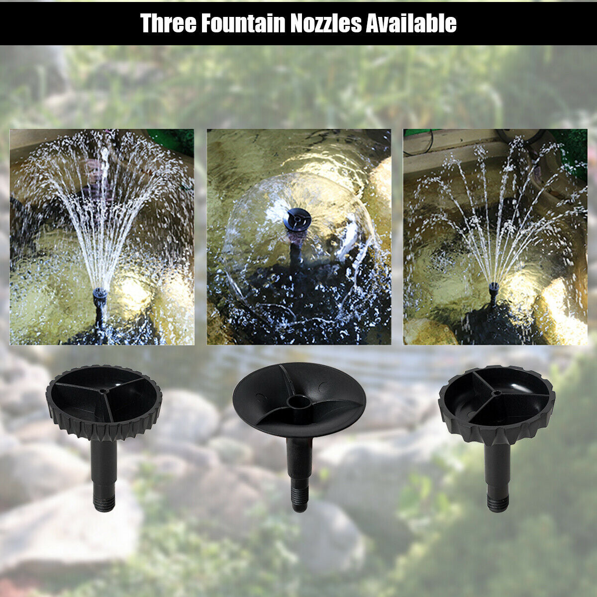 All-in-One 660 GPH Pond Filter Pump with Sterilizer and Fountain Jet, Black Watering & Irrigation at Gallery Canada