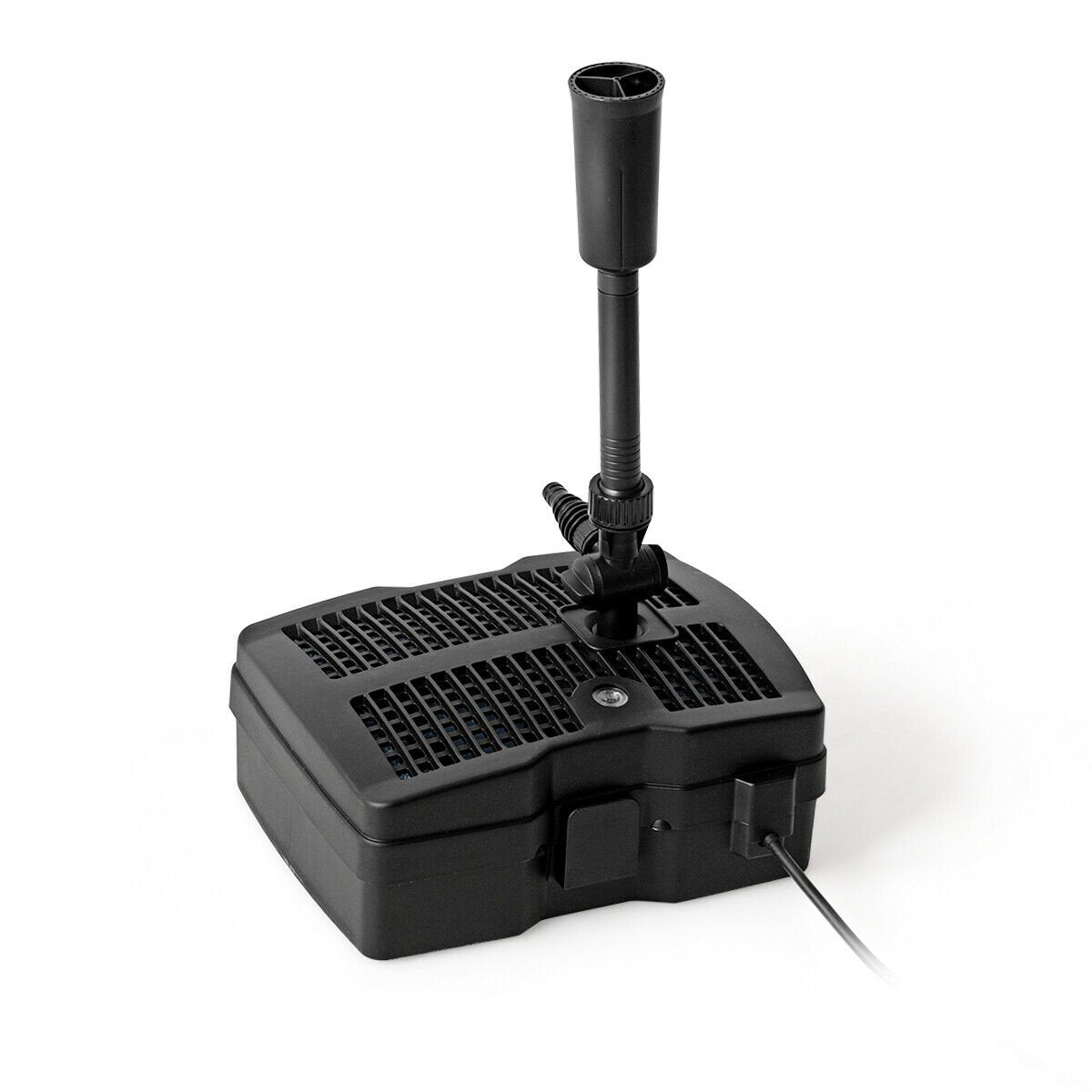 All-in-One 660 GPH Pond Filter Pump with Sterilizer and Fountain Jet, Black Watering & Irrigation Black at Gallery Canada
