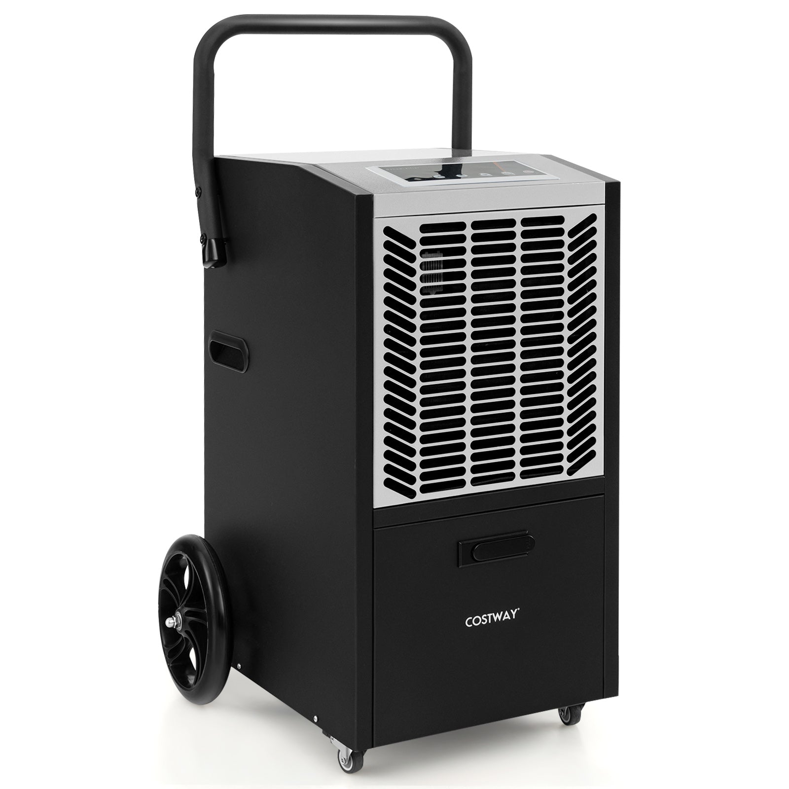 140 Pints Commercial Dehumidifier Crawl Space Dehumidifier with Pump and Drain Hose, White Dehumidifiers at Gallery Canada