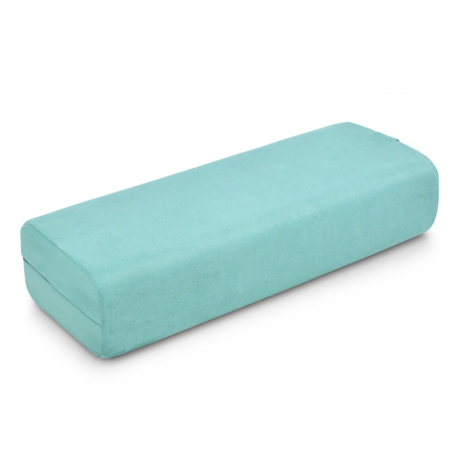 Yoga Bolster Pillow with Washable Cover and Carry Handle, Green Yoga Accessories at Gallery Canada