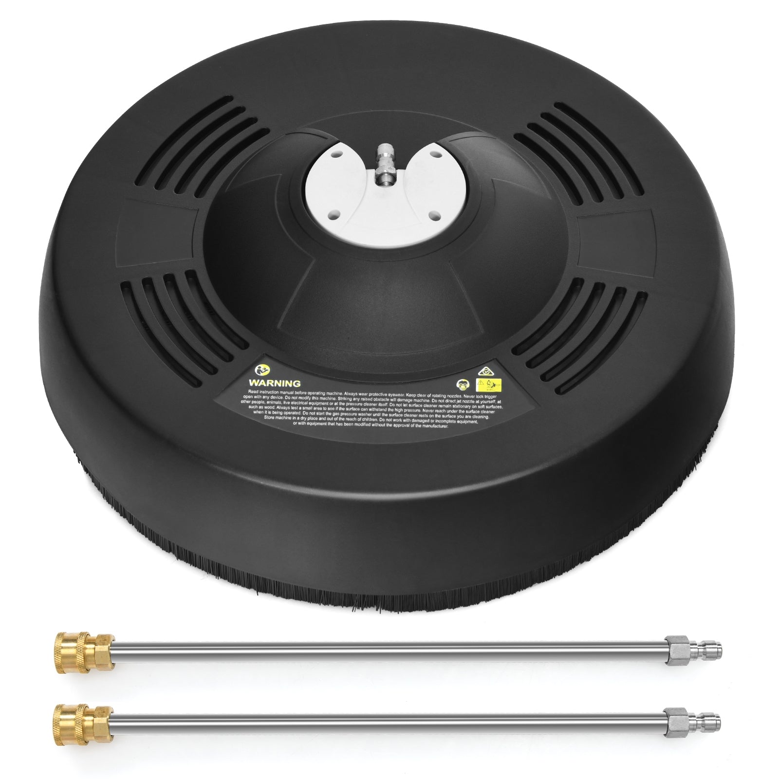 16 Inch Pressure Washer with 2 Spray Nozzles and 1/4-inch Quick-connect Extension Wands, Black Vacuums & Cleaners at Gallery Canada