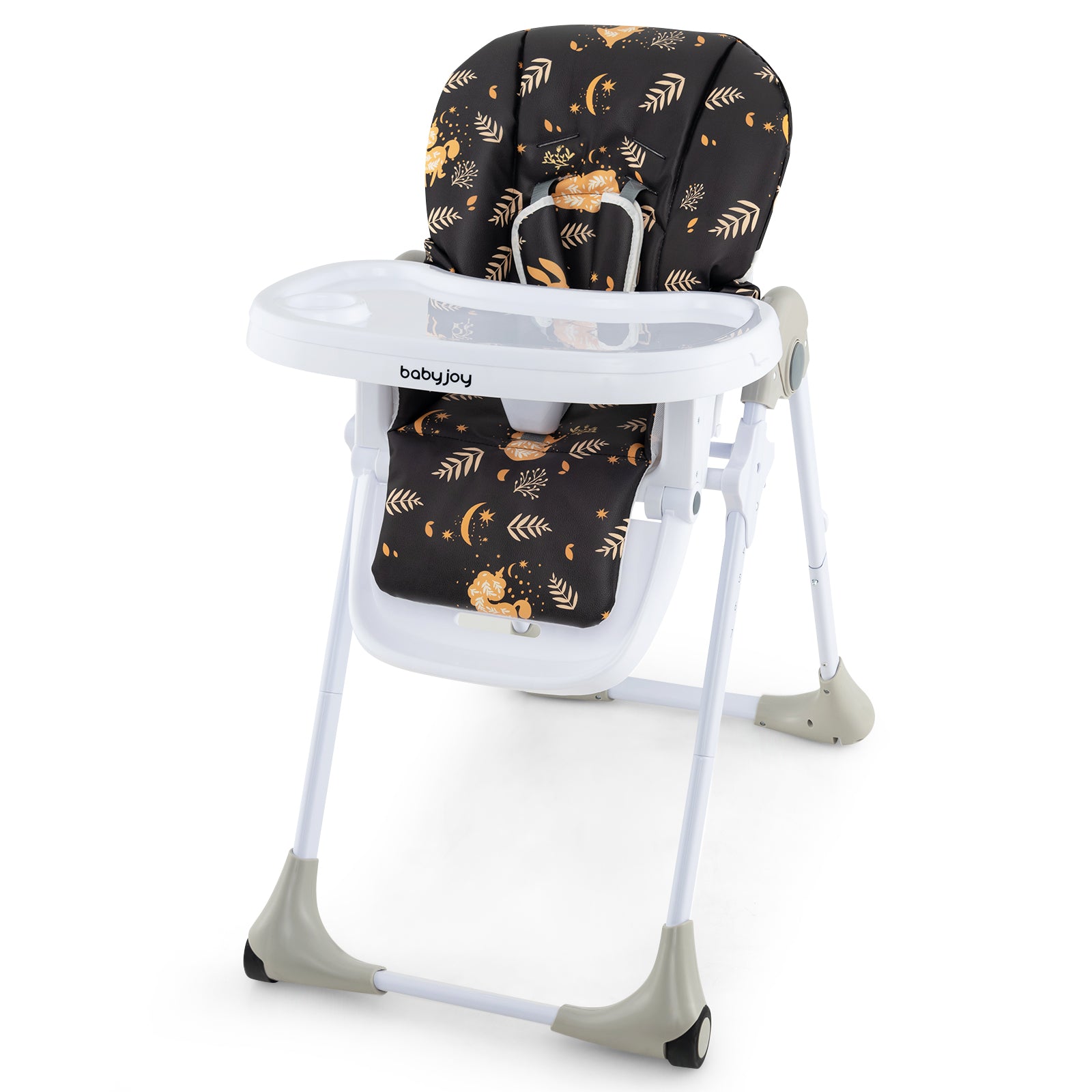 3-In-1 Convertible Baby High Chair for Toddlers, Deep Brown High Chairs at Gallery Canada